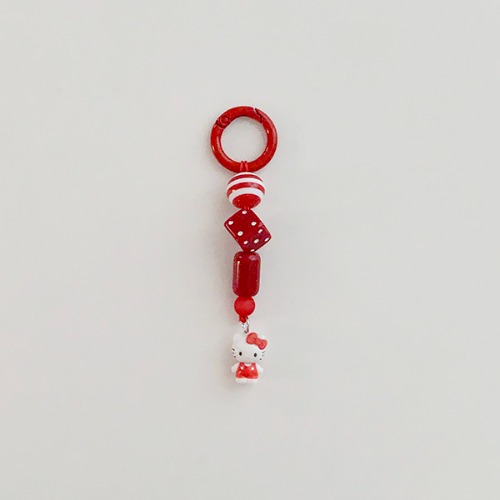 (MADE BY SONG) vintage red figure keyring