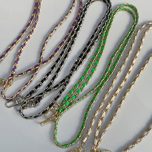 (MADE BY SONG) multi chain strap ; 2type